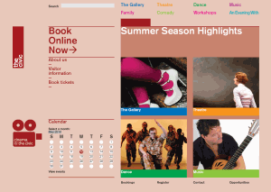 The Civic home page view.